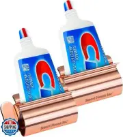 Toothpaste Squeezer Tube Roller Stainless Steel Tube Squeezer Rollers, Saves