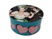 I Love Lucy Lucille Ball & Ricky Desi Arnaz Carmen Miranda Jewelry/Trinket Box