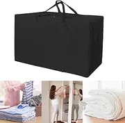 Sinknap Camping Mattress Bag Portable Carrying Case Folding Storage Heavy Duty Waterproof Oxford Cloth Dust-Proof Handle Trifold Bedding Clothes Organizer L