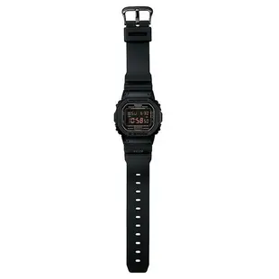 CASIO G-SHOCK DW-5600MS-1 經典個性數位電子錶/43mm/消光黑【第一鐘錶眼鏡】