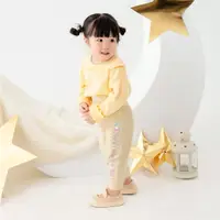 在飛比找momo購物網優惠-【OB 嚴選】美國棉快乾台灣製可愛雙子星印花寶寶高腰護肚褲嬰
