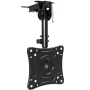 Folding under Cabinet TV Mount - Flip down & Swivel TV Bracket, Fits 13-32" LCD