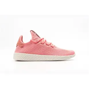 【A-KAY0】ADIDAS 男女 X PHARRELL PW TENNIS HU 編織 粉米白【BY8715】