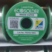 1 roll of solder wire M705 P3 silver 3% 0.3-0.4-0.5mm New