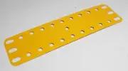Meccano by Exacto Flexible Plate 11x3 Holes in Crane Set yellow (no.189)