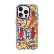 iPhone 16 Pro Clear Case MagSafe Compatible Tropical