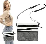 [Generic] Waist Bags For Women Trendy - Outdoor Lightweight Mobile Phone Large Capacity Belt Bag,Outdoor Compact With Adjustable Strap Removable Buckle Shoulder Backpack For Women Men