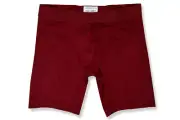 American Eagle Mens Dark Red 6" Modal Ultra Soft Boxer Briefs, XS 8847-5