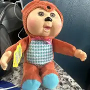 NWT Cabbage Patch Kids Fox Cutie Baby Doll 2017 Brown Turquoise Outfit