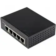 Startech IESC1G50UP 5 PORT GIGABIT ETHERNET SWITCH POE UNMANAGED INDUSTRIAL RUGG