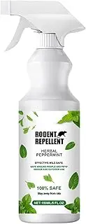 Moreeulsi Mouse Control Spray, 150ml Mouse Prevention Spray, Mouse Defense for Indoor and Outdoor, Humane Mouse Trap Substitute, Prevents Mouse from Nesting