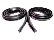 1964-1966 Plymouth Barracuda 2 door hardtop roof rail weatherstrip seals, pair