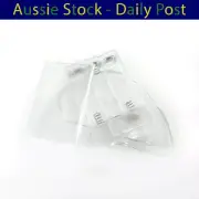 Battery Holder 3AA Box Case With Switch 3x1.5V 4.5V Transparent 1pcs