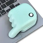 Laptop Touchpad Jiggler - Does Not Work on Dell - Keeps Trackpads Active Undetectable Wireless Mouse Activator with Mechanical Movement - 6 Months AA Battery (Teal)