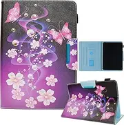 Universal Case for 9.5-10.5 inch Tablet, Chgdss for iPad 9.7/10.2/10.5 inch, Galaxy Tab A 10.1/Tab E 9.6 and More 9.5-10.5 inch Tablets, for All 9.5-10.5 inch Android Windows Tablet,2pink Butterfly