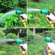 US 2-4 Pack Garden Lawn Hose Nozzle Hand Sprayer High Pressure Head Watering Gun