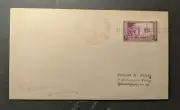 Vintage Marine Francaise Service a la Mer Navy Cover to Bloomfield New Jersey