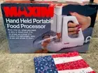 Vintage Hand Held Food Processor MAXIM New in Box FP-10