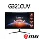 msi微星 G321CUV 31.5吋 曲面電競螢幕