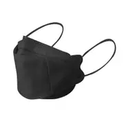 Morakot 50/100Pcs Black KF94 Face Mask Adults Outdoor 4-Ply Layer Filter Fish Type Non Woven Fabric Face Mask 50pcs