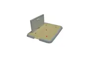 YES4PETS Large Portable Dog Potty Training Tray Pet Puppy Toilet Trays Loo Pad Mat