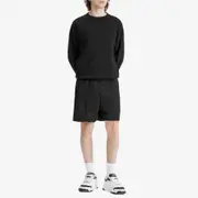 Palm Angels Curved Logo Track Shorts