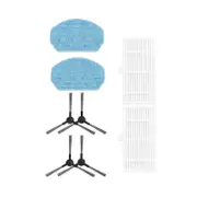 Side Brush Filter Mop Pads Set Replacement Parts for BR150/BR151 Robot Vacuum Cleaner Accessories