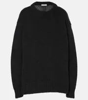 [The Row] The Row Himus cashmere sweater AU 12 black