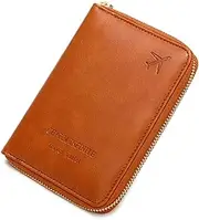 [CHUAN boutique] Passport Holder Wallet Integrated Multifunctional Card Holder ID Storage Bag Ticket Holder Travel Passport Organizer