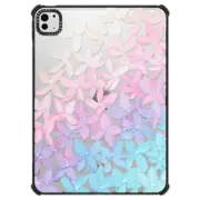 iPad Pro 11-inch (M4) iPad Impact Case Clear Hydrangea Blooms