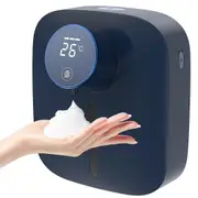 320ml Automatic Soap Dispenser, Touchless Wall Mounted Soap Dispenser, with Infrared Sensor, Soap Dispenser Suitable for Bathrooms, Kitchens, Hotel (B