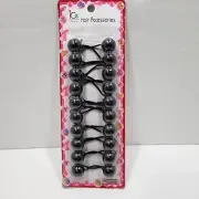 Knocker ball Twin Bead Elastic hair Scrunchie tie girl Hair Ponytail Holder New