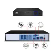 Dvr 1080P Day Night 2Mp Ip 4 Dome Cctv Security Home Camera System