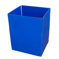 在飛比找樂天市場購物網優惠-周轉箱 乾順定PP塑料紙箱 藍白色中空板塑料紙箱 瓦楞中控板