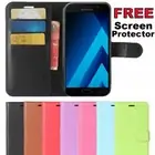 Leather Flip Case Wallet Gel Cover Stand For Samsung Galaxy J1 J2 J5 J7 Pro 2018