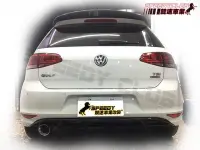 在飛比找Yahoo!奇摩拍賣優惠-福斯 VW GOLF 7 GTI RD 雙色後下巴 實車