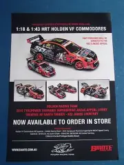 BIANTE 1:18 BROCHURE VF COMMODORE HRT 2015 ANZAC APPEAL LIVERY TANDER/COURTNEY