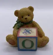 Cherished Teddies Alphabet Block Letter "O" #158488O-1995