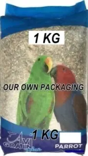 Avigrain Parrot Mix Blue 1KG Bird Seed Mix Food Feeding Pet Parrot Birds