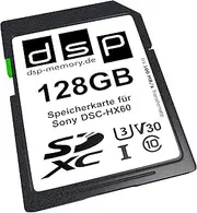 DSP Memory 128GB Professional V30 Memory Card for Sony DSC-HX60 Digital Camera