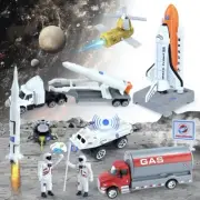 CORPER TOYSAstronaut‍Space Toy Set-Rockets-Space Shuttle-Satellite-STURDY