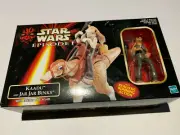 Star Wars Episode-1 KAADU AND JAR JAR BINKS figure set new - 1998 MIB by Hasbro