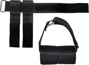 Ankle Dumbbell Holder - 2X Adjustable Leg Workouts Foot Strap - Leg Curl Attachment, Wear-Resistant Ankle Brace Set for Hip Flexors