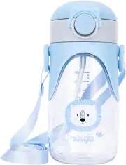 Baby Sippy Cup with Straw Tritan BPA Free Leak-Proof Shoulder Strap Transition K