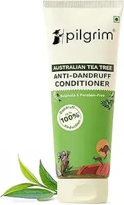 Pilgrim Australian Tea Tree Anti Dandruff Unscented Conditioner For Unisex 200ml Pack of 1 Green
