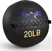 Yes4All Wall Ball Soft Medicine Ball with Target Sticker Full Body Dynamic Exercise