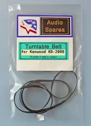 Turntable Belt for Kenwood KD-2000 Turntable