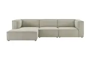 Brosa Bordo Modular 3 Seater Sofa with Left Chaise (Seed Beige)
