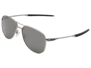 Oakley Contrail Ti Polarized Sunglasses OO6050-0357 Satin Chrome/Prizm Black