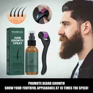 West&Month Beard Spray Set Moisturizing Spray Beard Care Pro